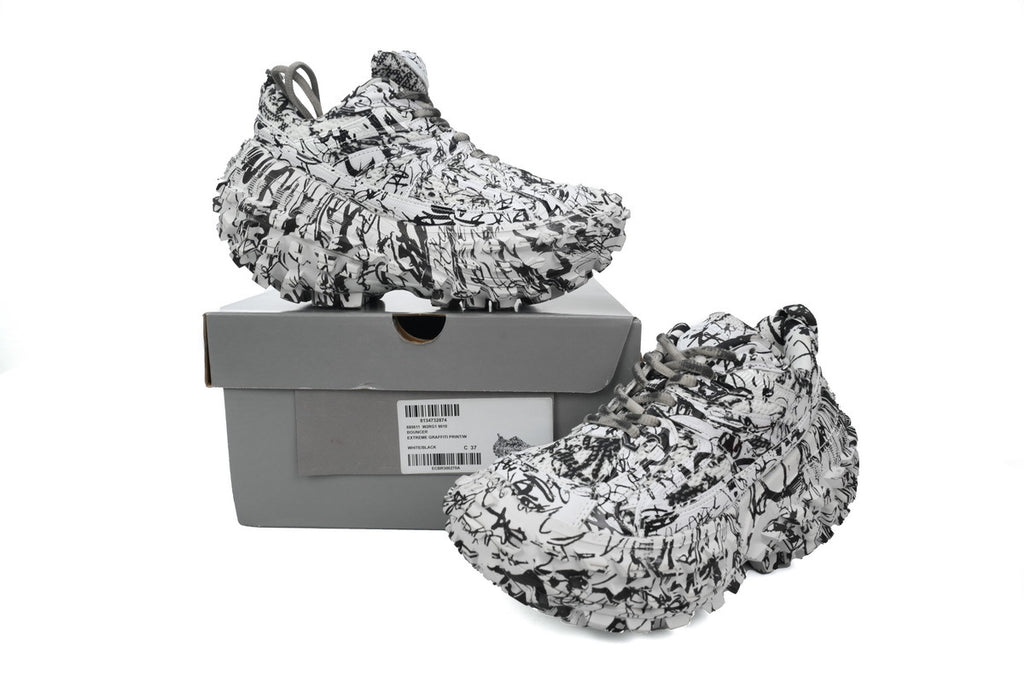 Balenciaga Defender Extreme Graffiti Print Sneaker