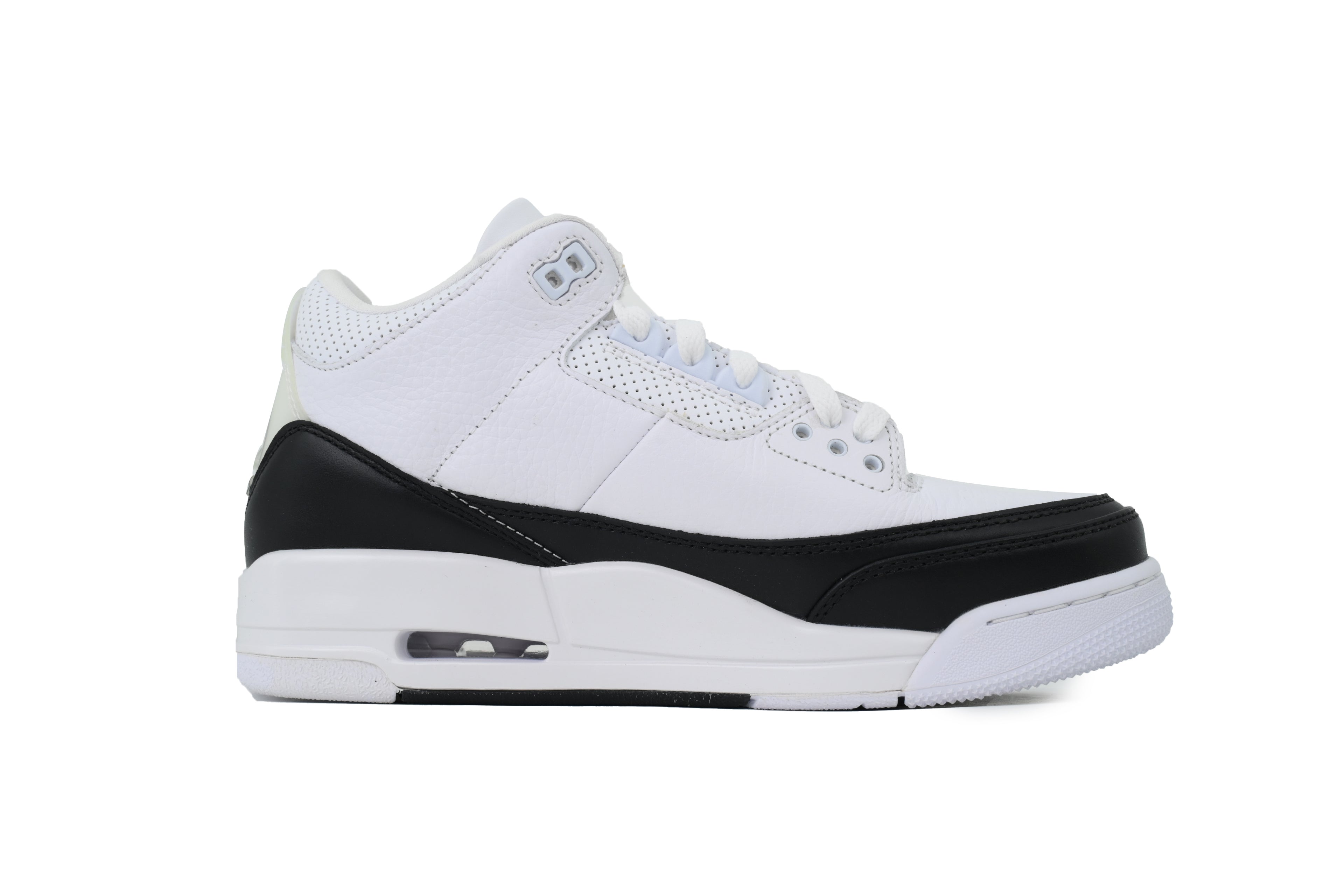 Air Jordan 3 x Fragment Design "White/Black