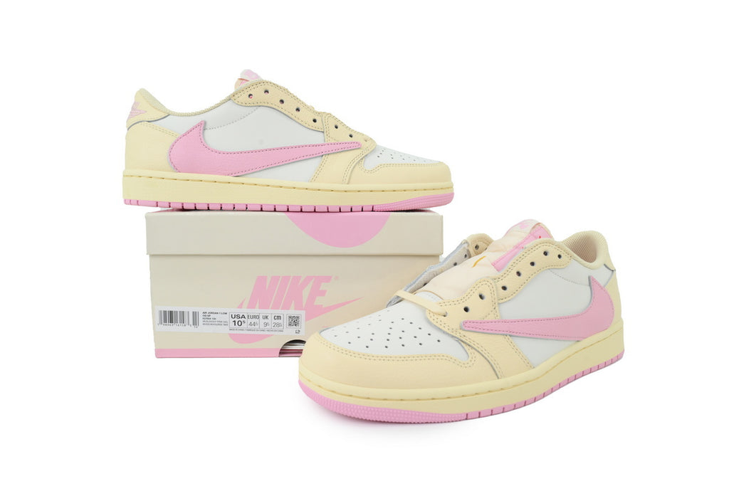 Air Jordan 1 Low OG x Travis Scott "Shisa Sail Pink