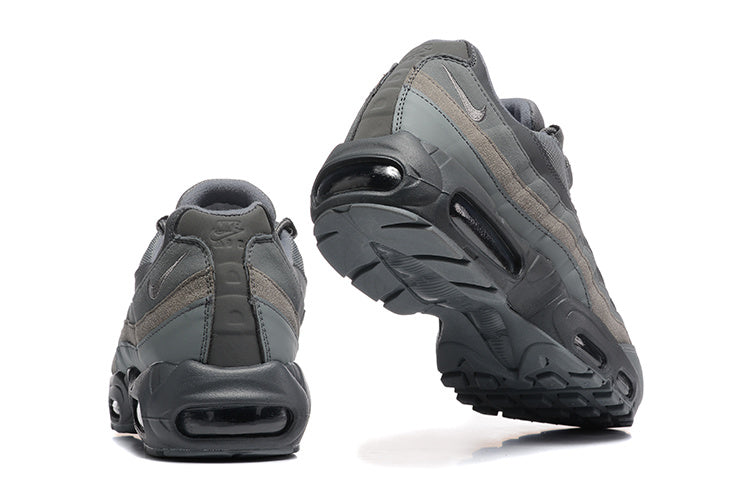 This is a Nike Air Max 95 in a tonal grey/anthracite colorway.