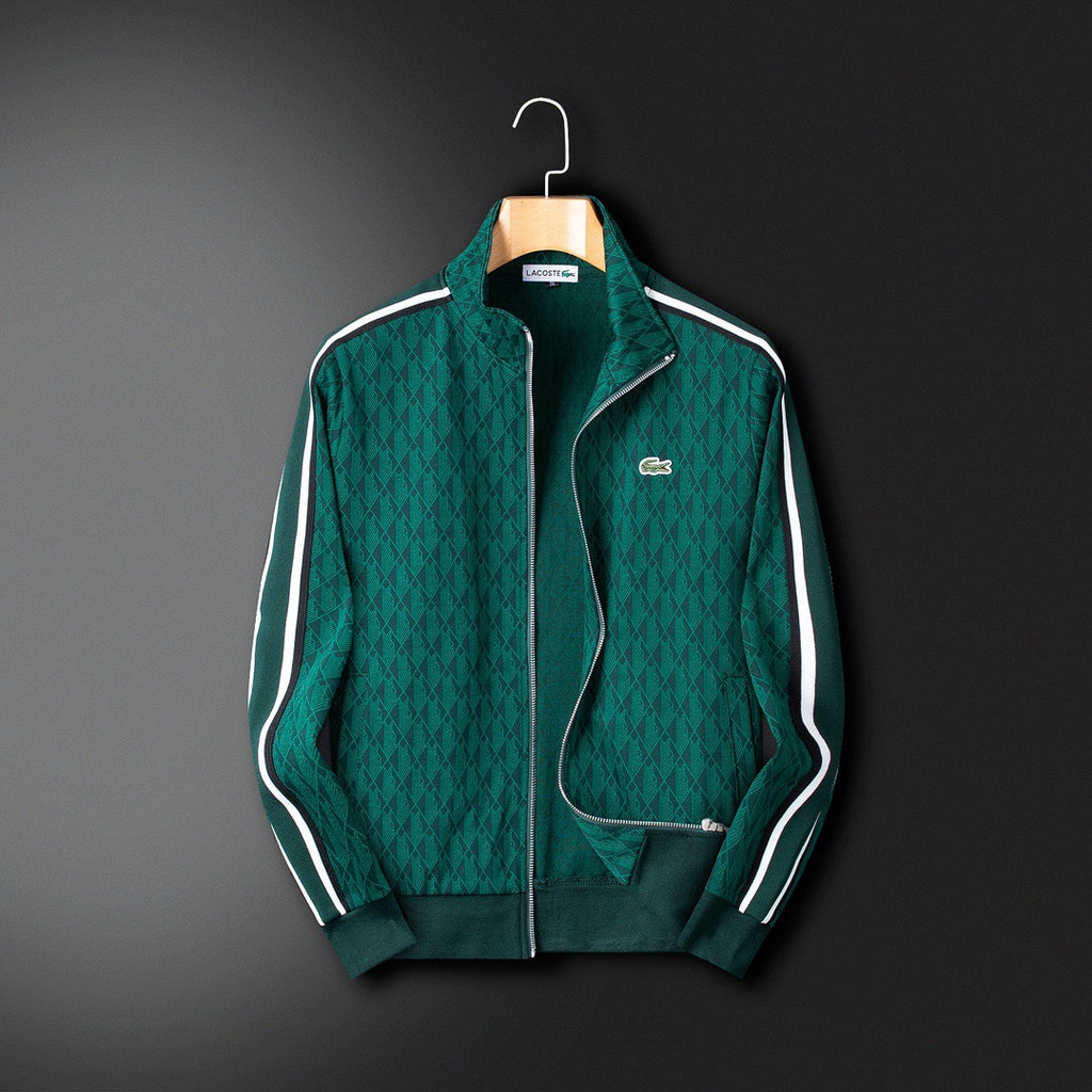 Lacoste Monogram Jacquard Tracksuit Set