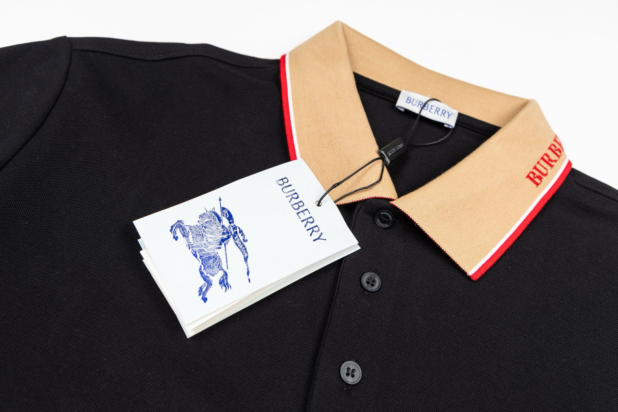Burberry Equestrian Knight Polohemd