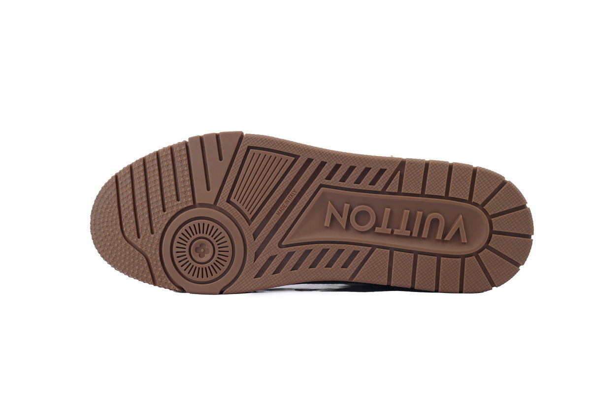 Louis Vuitton LV Trainer "Mocha Brown / White
