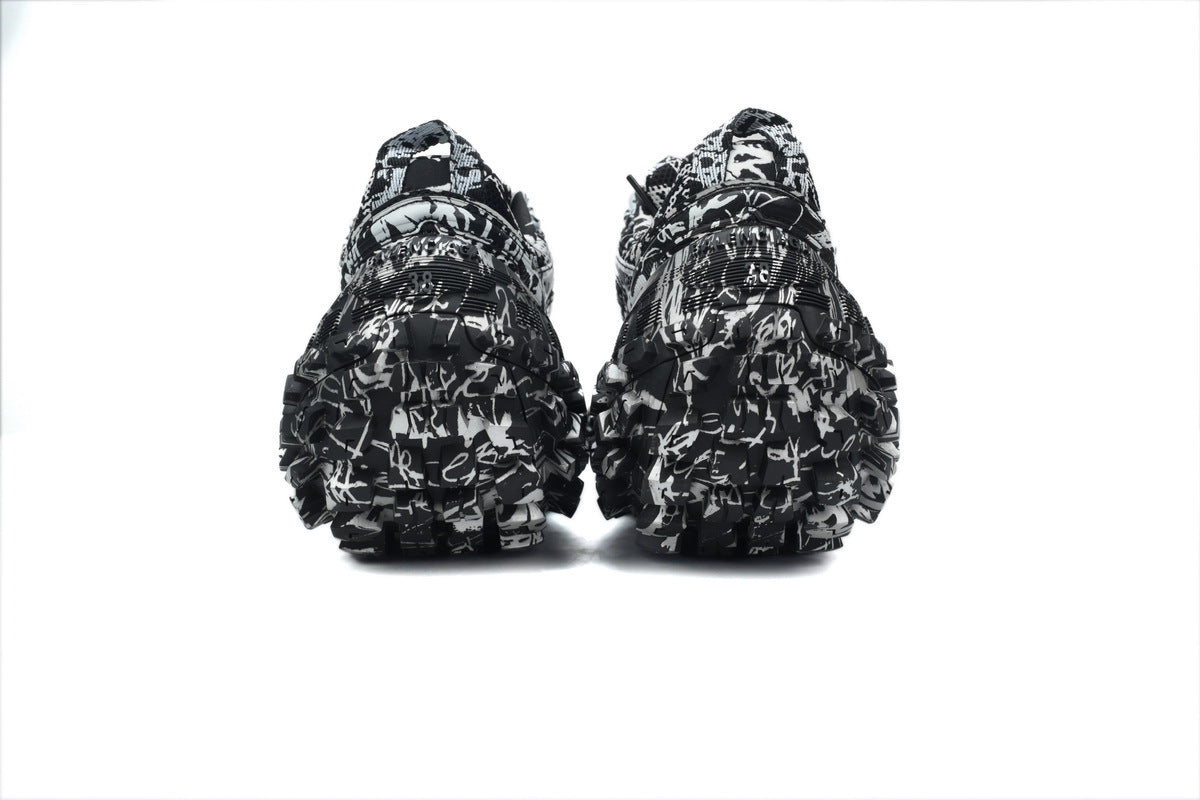 Balenciaga Defender Extreme Graffiti Print Sneaker