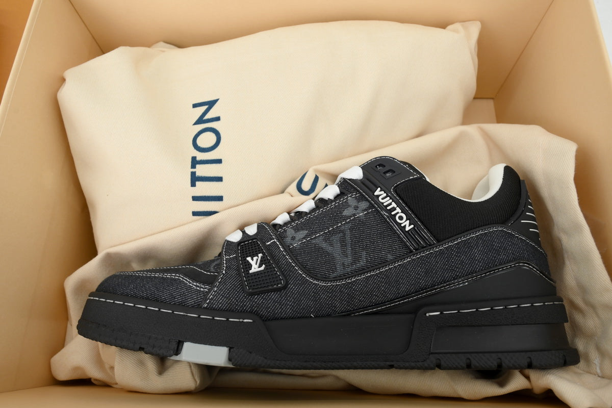 Louis Vuitton Trainer
 Blue Denim