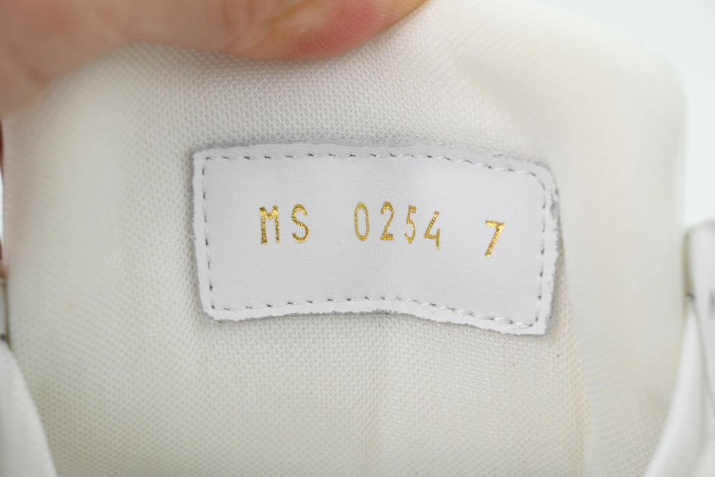 Louis Vuitton Trainer White Leather