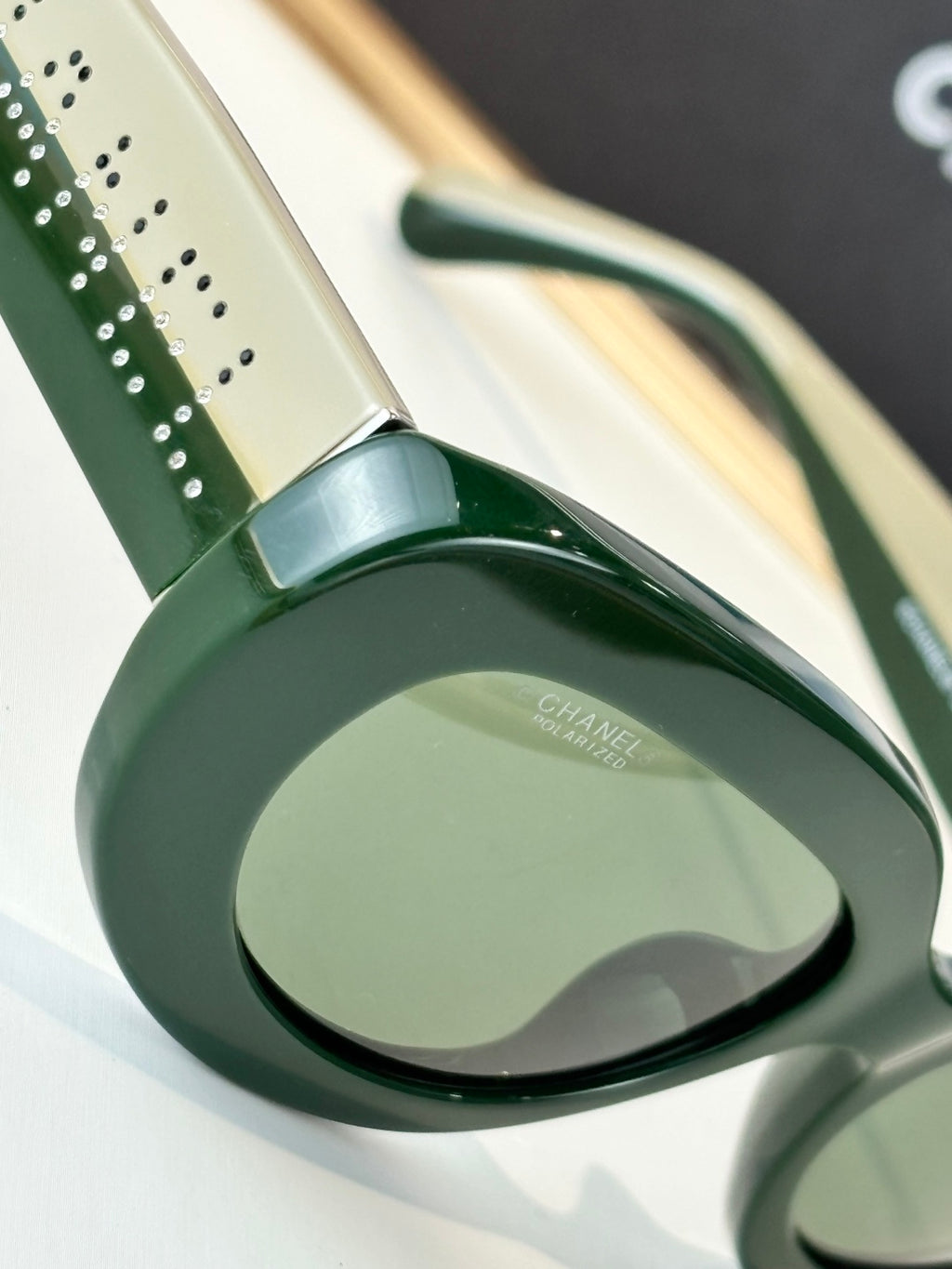 Chanel ovale Sonnenbrille