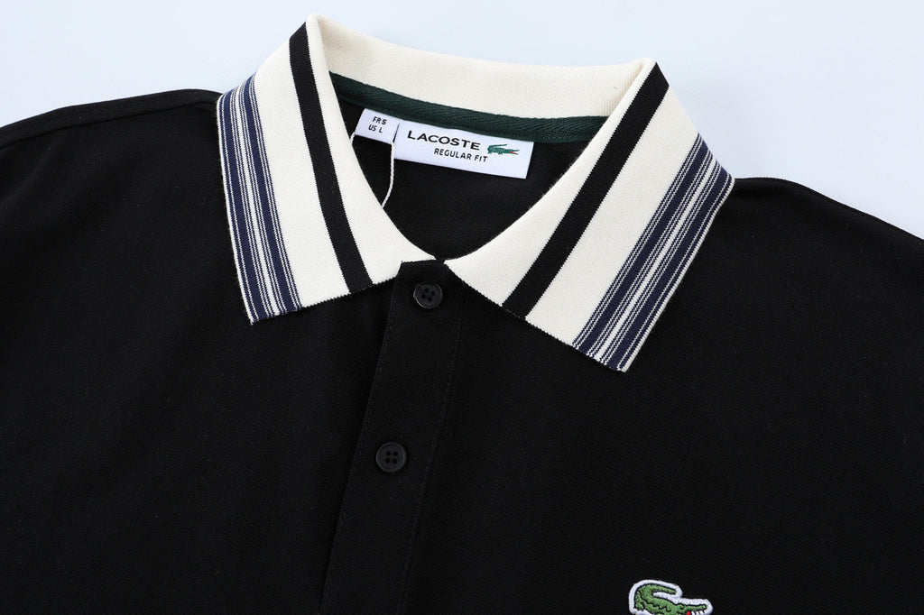 Lacoste Tipped Collar Polo Shirt - Regular Fit