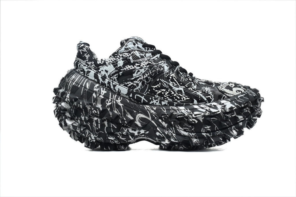 Balenciaga Defender Extreme Graffiti Print Sneaker
