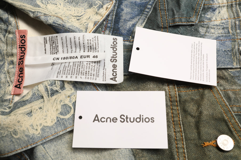 Acne Studios Denim Jacket with Corset Back