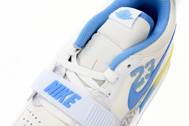 Jordan Legacy 312 Low UNC Blue white/blue/yellow gradient