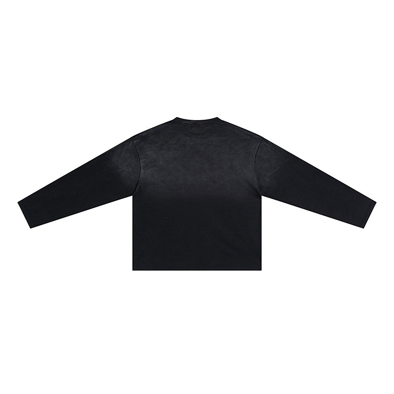 Acne Studios "Stockholm 1996" Distressed Long Sleeve Tee
