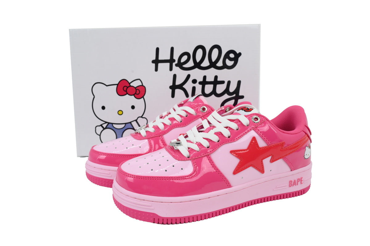 Bape Sta low Pink Hello Kitty