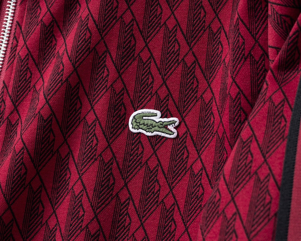 Lacoste Monogram Jacquard Tracksuit Set