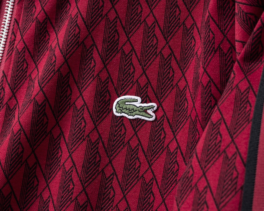 Lacoste Monogram Jacquard Tracksuit Set