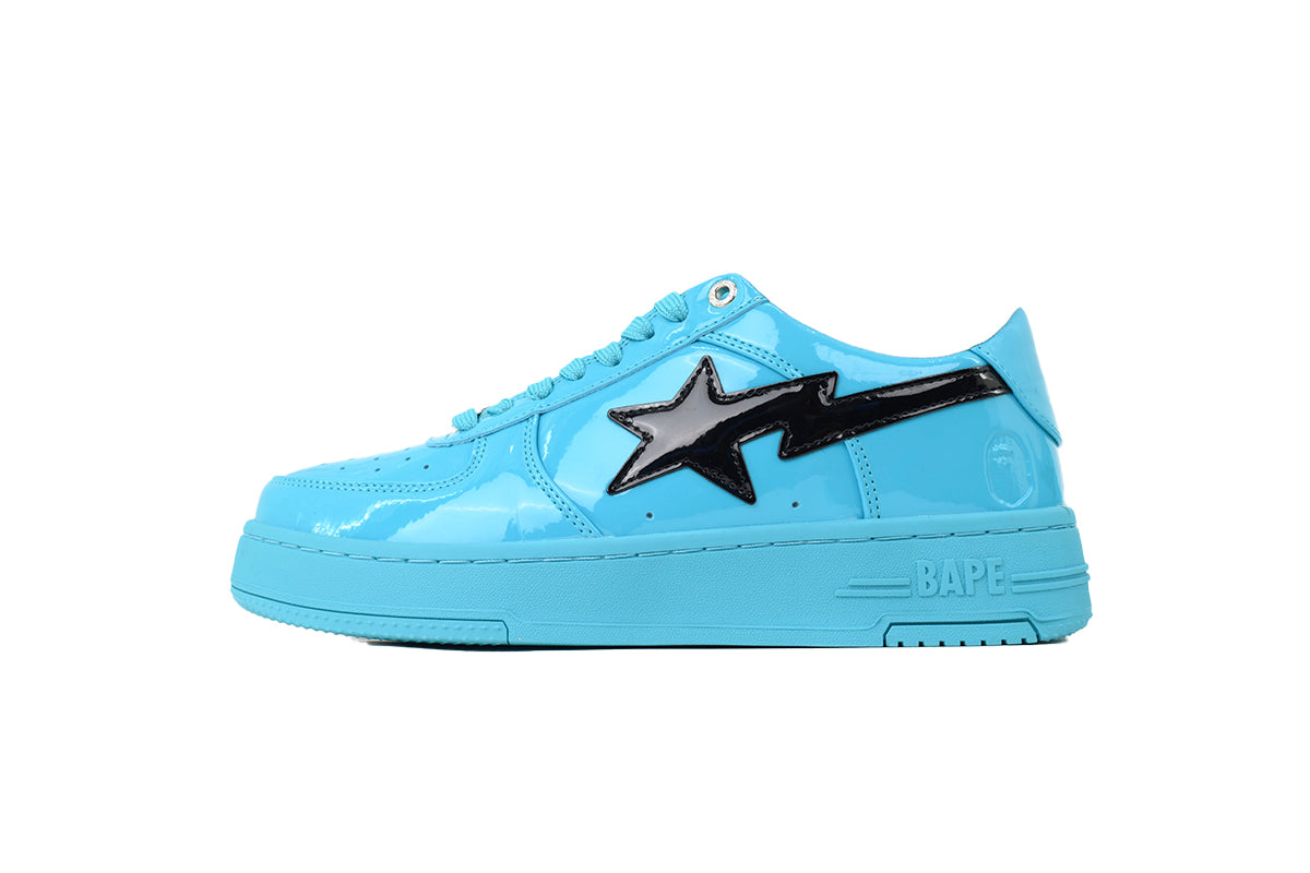 BAPE STA Low "Blue/Black" Patent