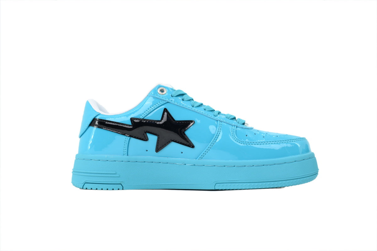 BAPE STA Low "Blue/Black" Patent