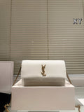 YSL Saint Laurent "Kate" Chain Wallet / Clutch