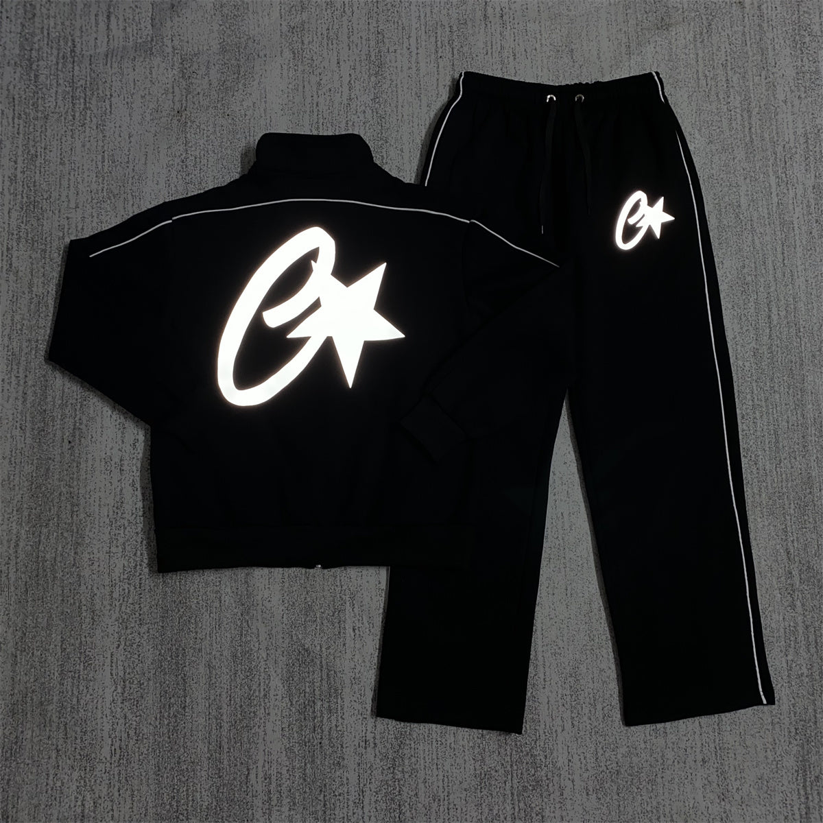 Corteiz "C-Star" Reflective Tracksuit