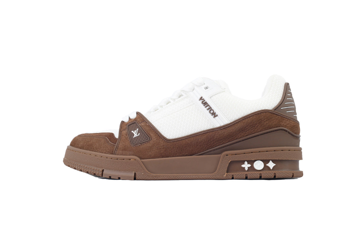 Louis Vuitton LV Trainer "Mocha Brown / White
