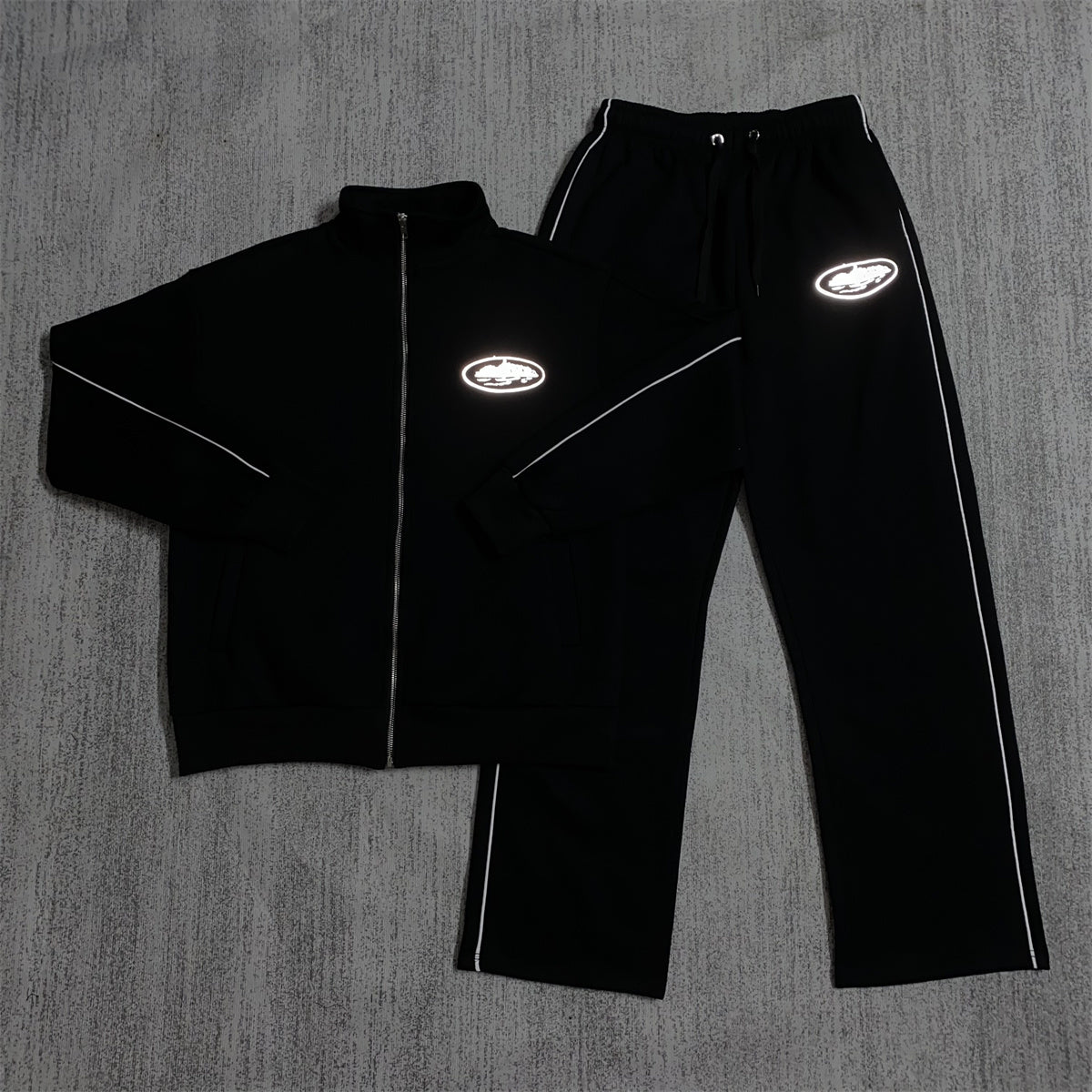 Corteiz "Alcatraz" Reflective Tracksuit