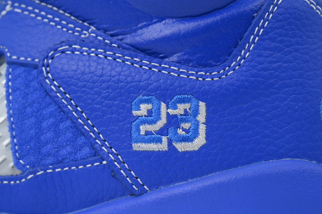 Awake NY x Air Jordan 5 Racer Blue - bright royal blue + silver tongue