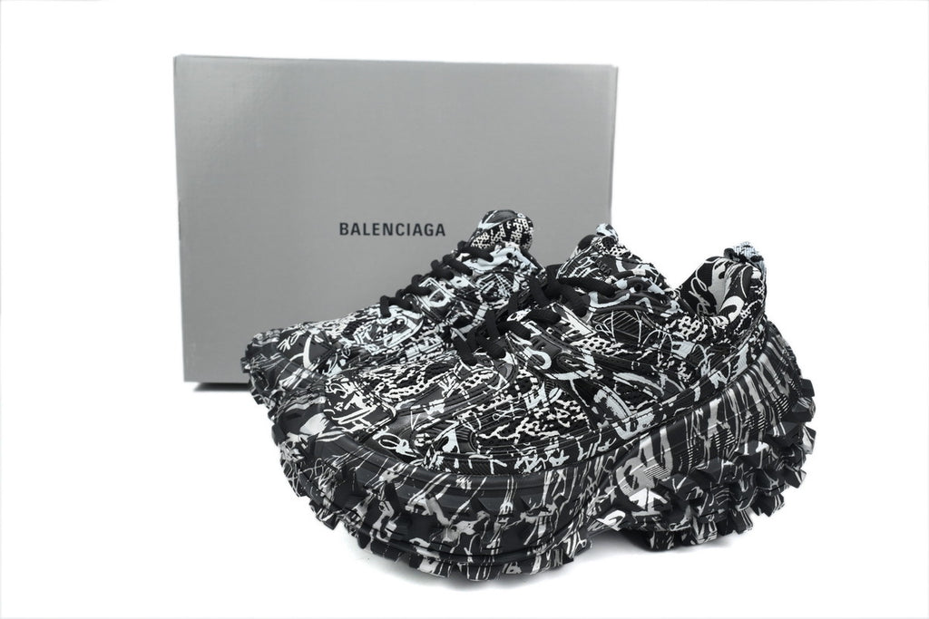 Balenciaga Defender Extreme Graffiti Print Sneaker