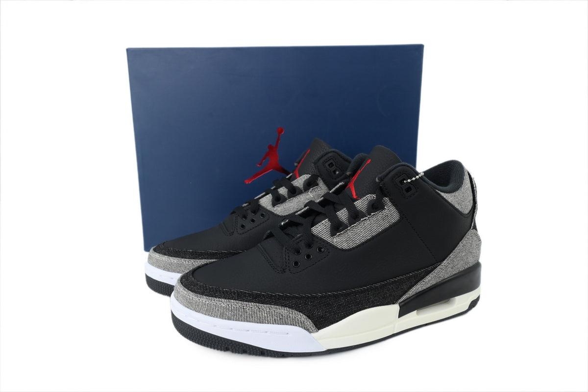 Air Jordan 3 Retro SE "Black Denim" / Black Cat Denim
