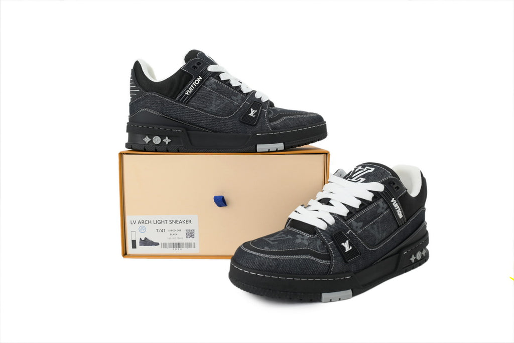Louis Vuitton Trainer
 Blue Denim