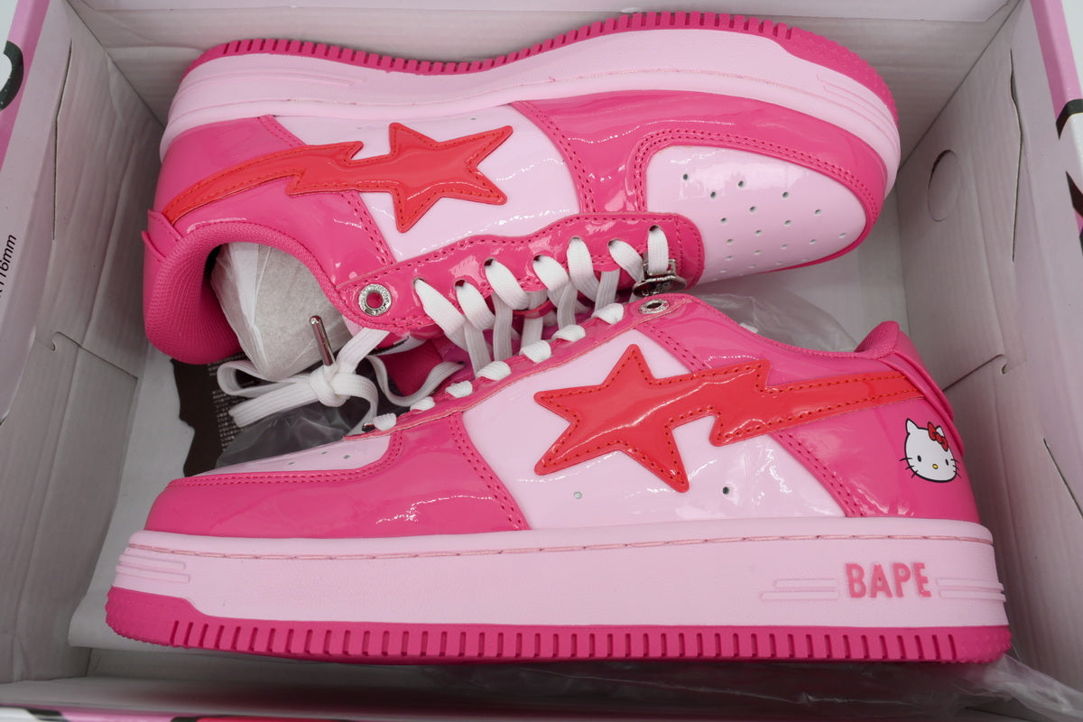 Bape Sta low Pink Hello Kitty