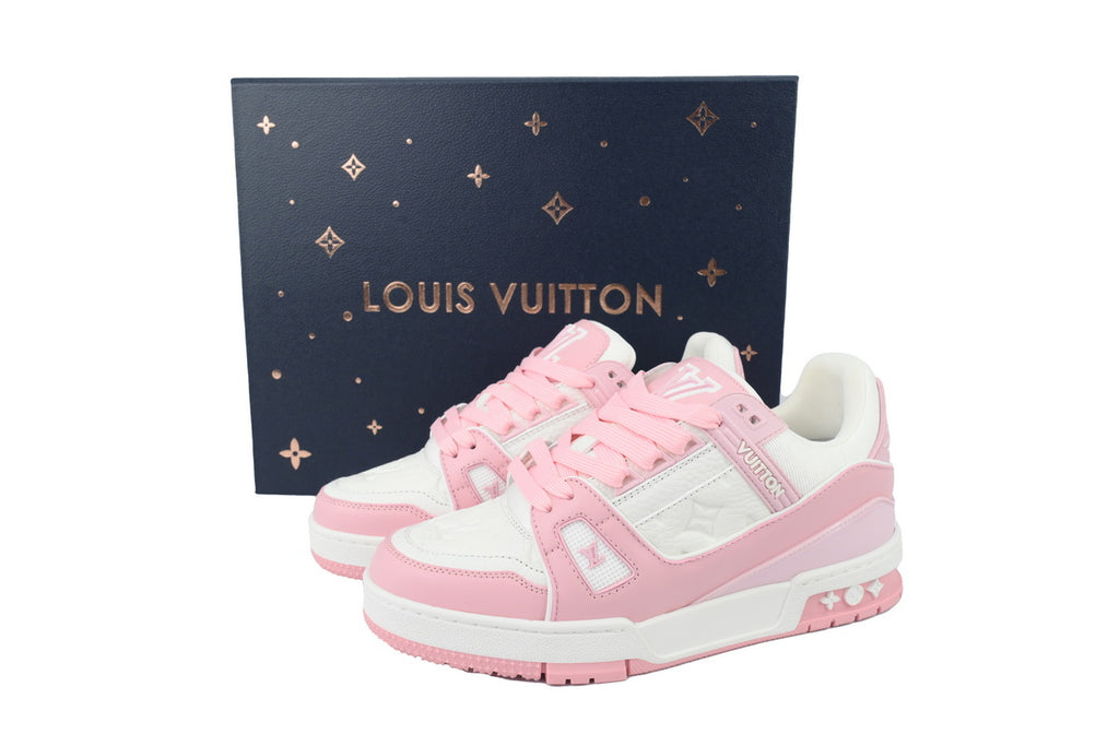 Louis Vuitton LV Trainer "Pink / White