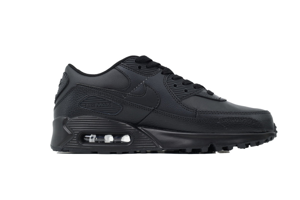 Nike Air Max 90 Leather Triple Black"
