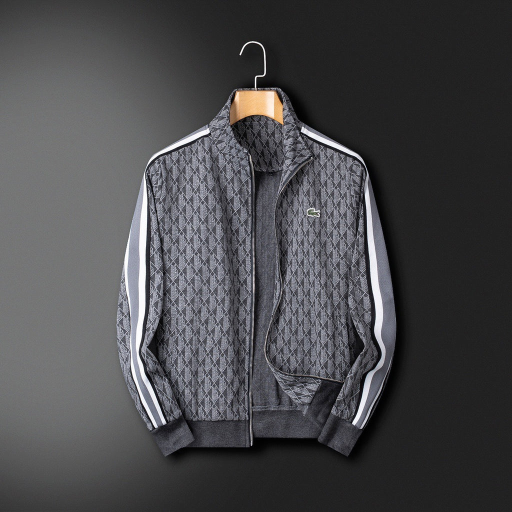 Lacoste Monogram Jacquard Tracksuit Set