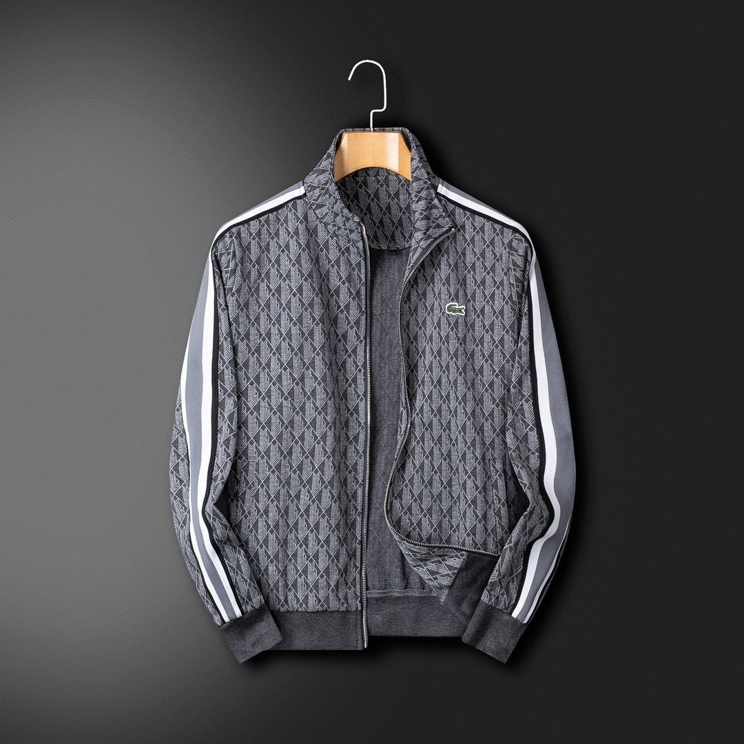 Lacoste Monogram Jacquard Tracksuit Set