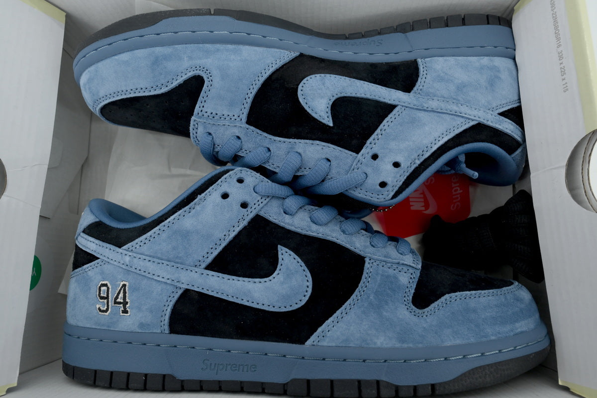 Nike SB Dunk Low x Supreme Purple/Grey