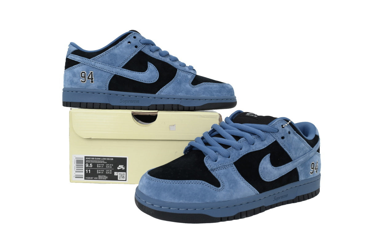 Nike SB Dunk Low x Supreme Purple/Grey