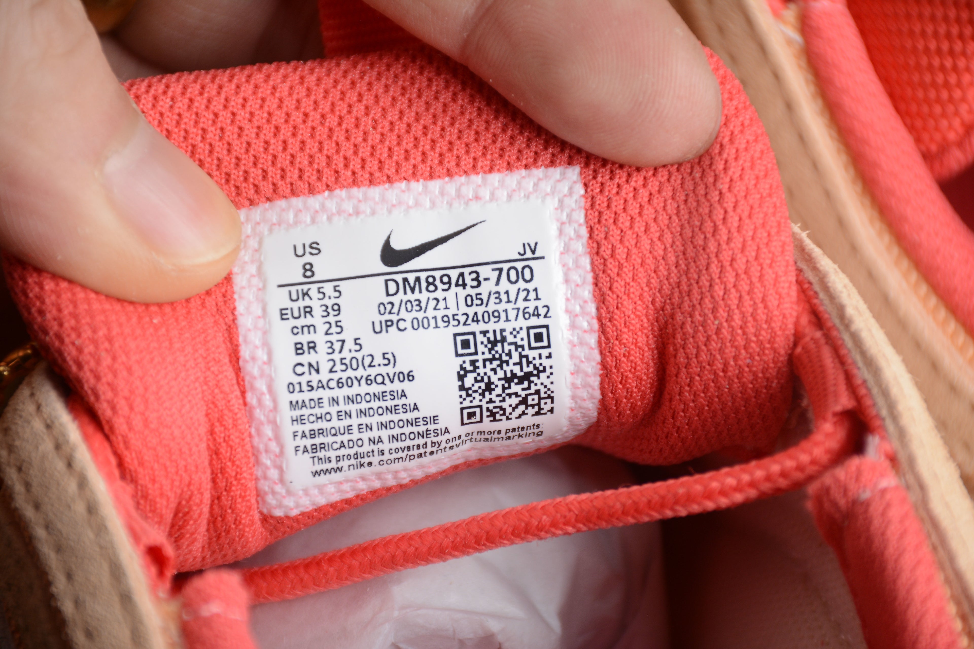 Air Max 97 "Crepe" / "Tangerine