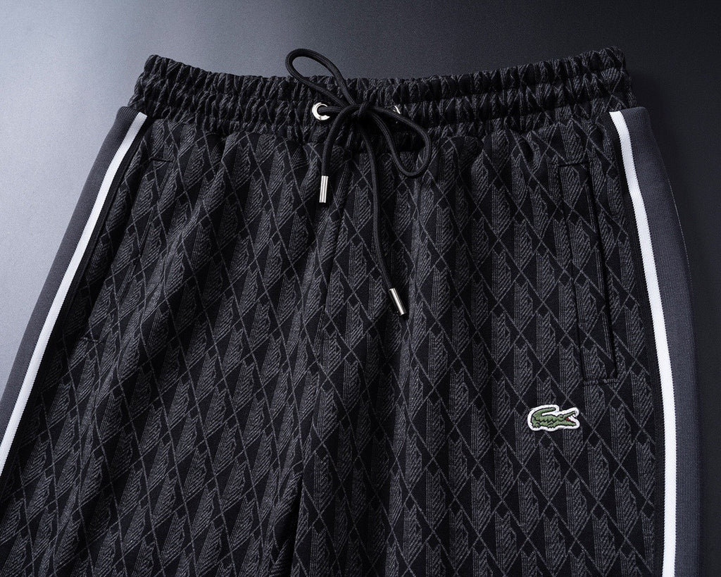 Lacoste Monogram Jacquard Tracksuit Set