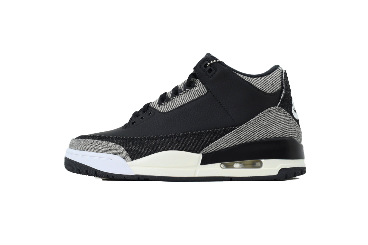 Air Jordan 3 Retro SE "Black Denim" / Black Cat Denim