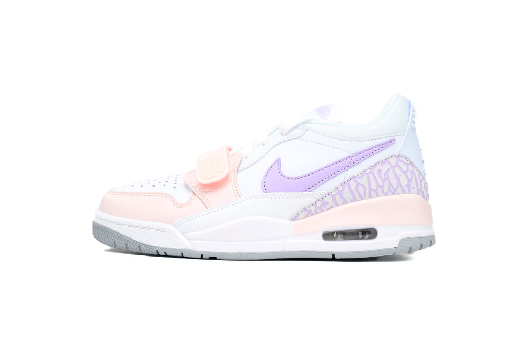 Jordan Legacy 312 Low White/Pink Bloom white/pink/purple pastel