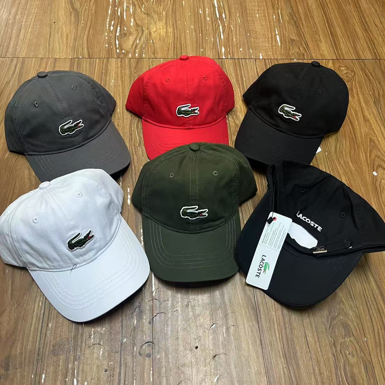Lacoste "Crocodile Logo" Dad Cap / 6-Panel Cap