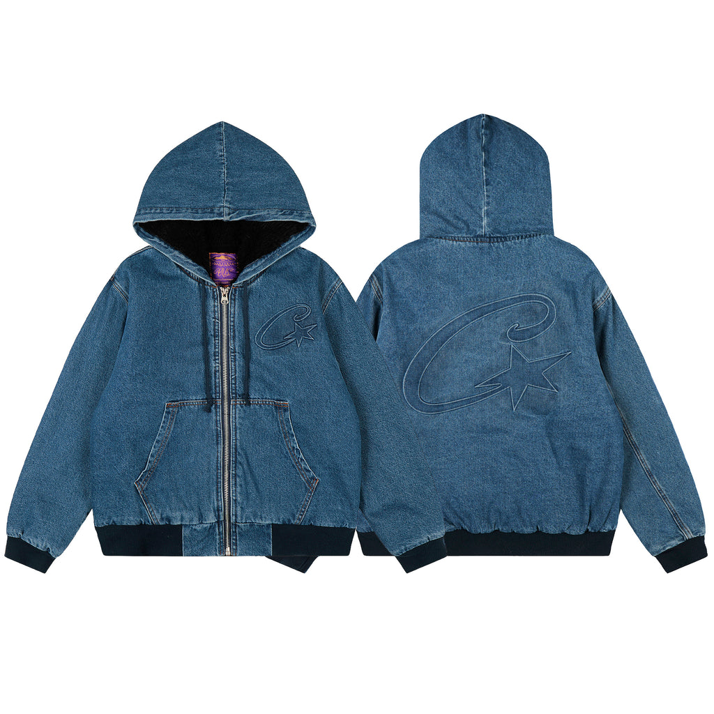 Corteiz Jeans-Kapuzenjacke