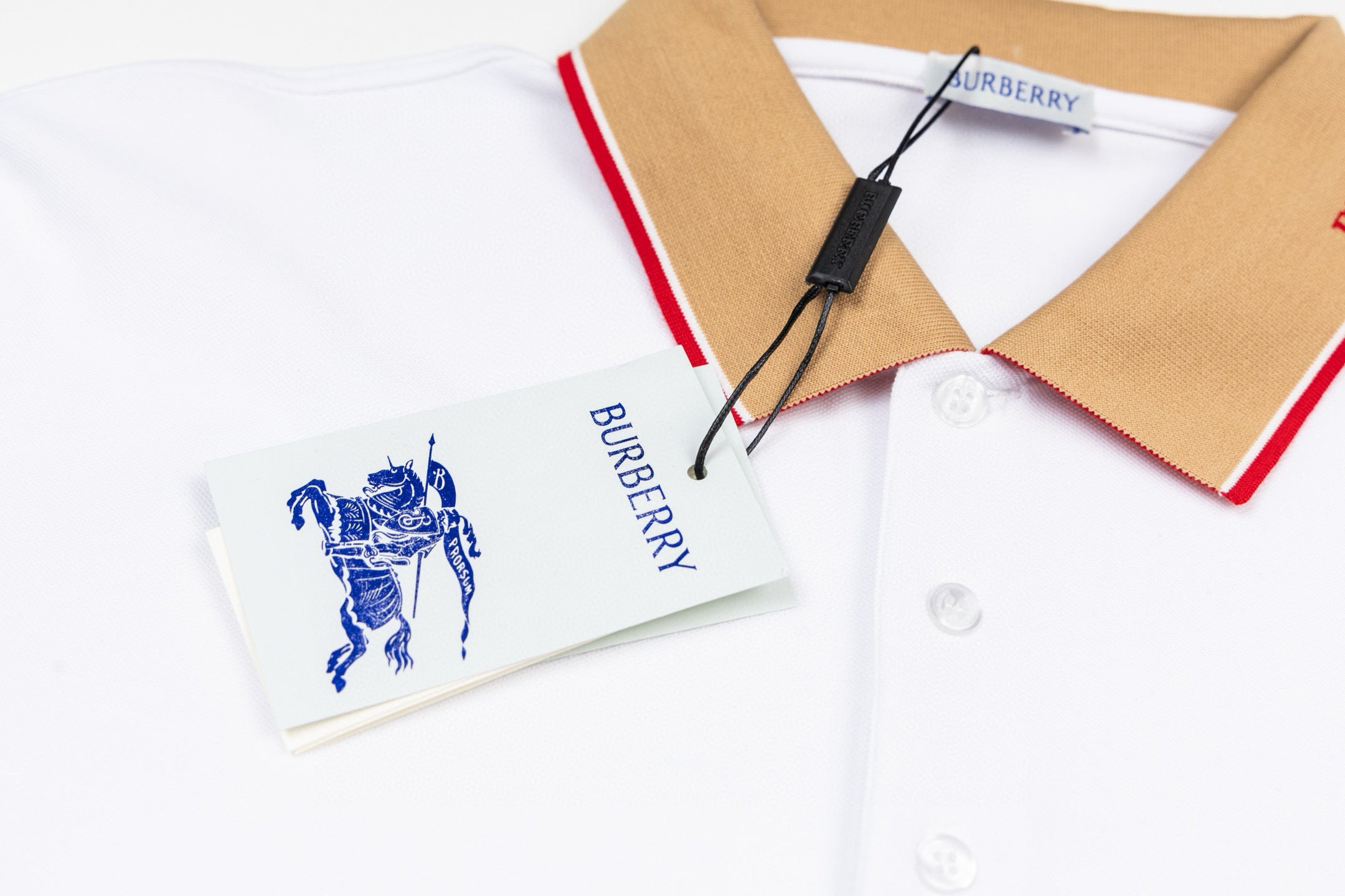 Burberry Equestrian Knight Polohemd