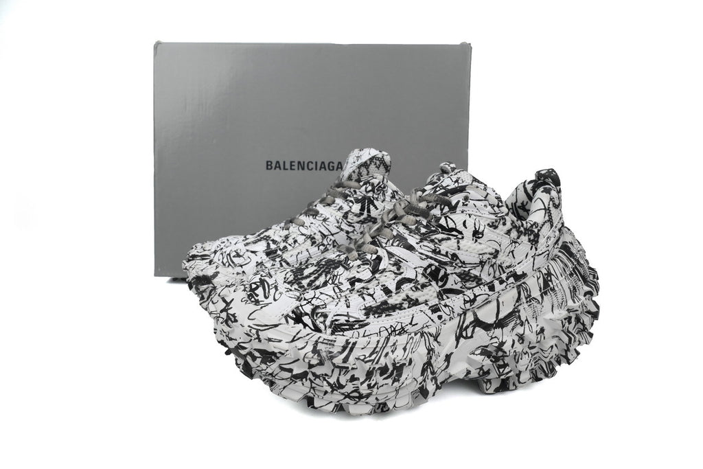 Balenciaga Defender Extreme Graffiti Print Sneaker