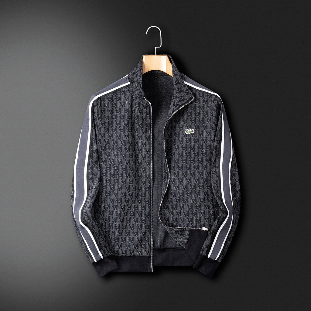 Lacoste Monogram Jacquard Tracksuit Set