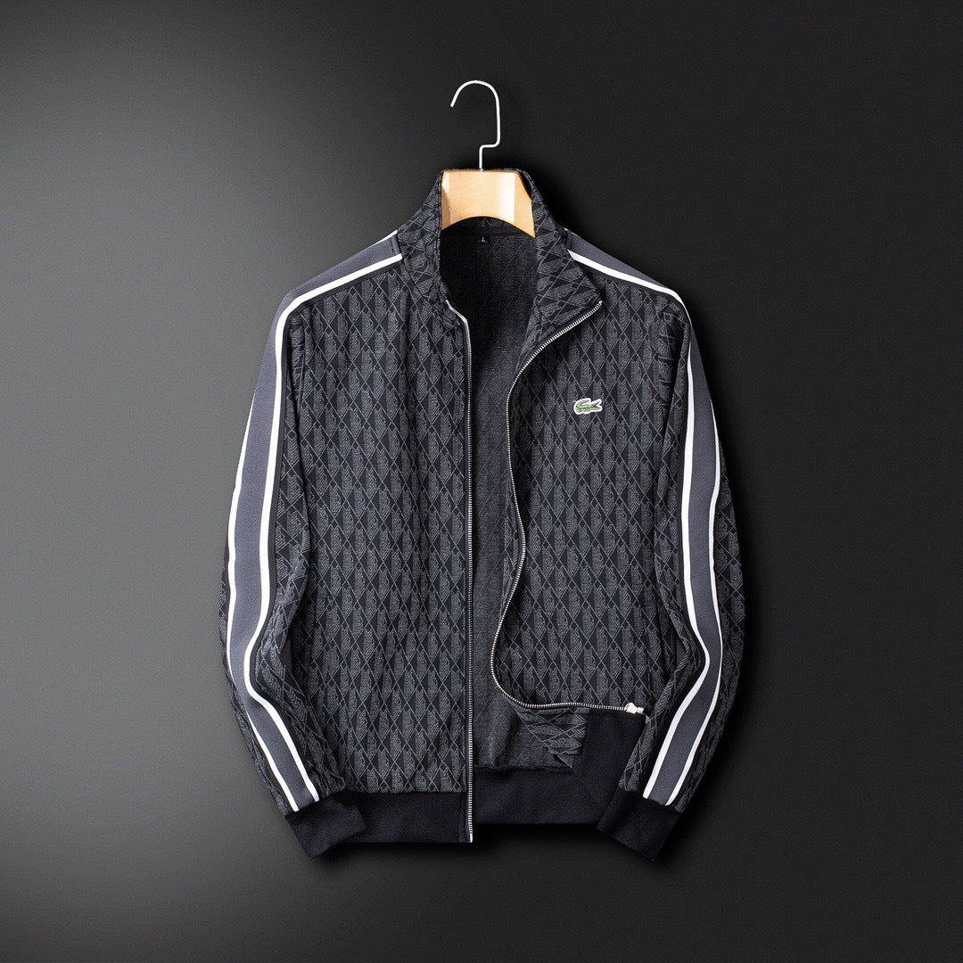 Lacoste Monogram Jacquard Tracksuit Set