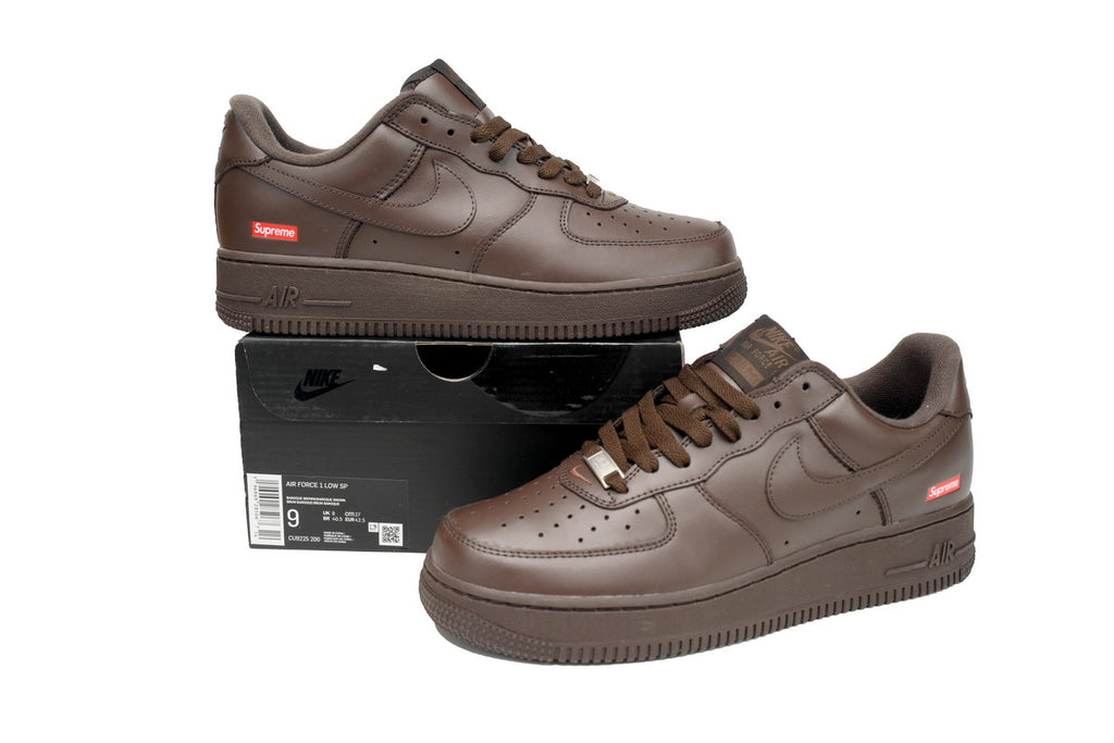 Nike Air Force 1 Low x Supreme "Baroque Brown”