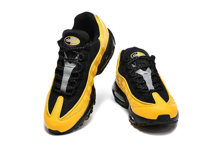This is a Nike Air Max 95 in a yellow and black colorway.