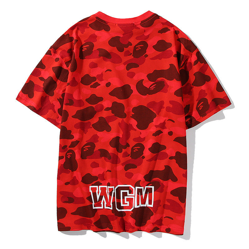 BAPE Shark Camo Tees