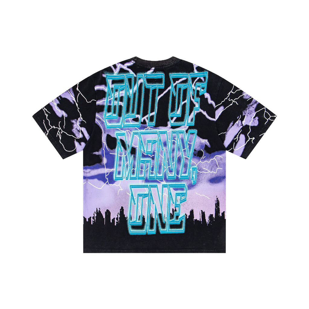 Godspeed NYC "Out Of Many, One" Freiheitsstatue T-Shirt